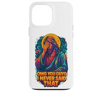 OMG Guys I Never Said That Funny Chistian Joke Jesus Humor Coque pour iPhone 13 Pro Max
