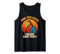 OMG Guys I Never Said That Funny Chistian Joke Jesus Humor Débardeur