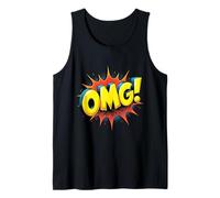 OMG Hommes Femmes Enfants Cool Rétro Pop Art BD Style Amoureux Débardeur