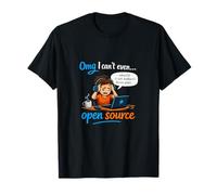 OMG I Can't Even Open Source IT Reboot Humour T-Shirt