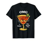 OMG I Know The Owner Too Funny Bartender Bar Bouncer Vintage T-Shirt