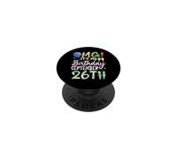 OMG It's My Birthday on September 26th Happy to Me Garçon Fille PopSockets PopGrip Adhésif