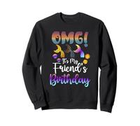 OMG It's My Friend's Birthday Mermaid Ocean Sweatshirt