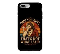 OMG, Les Gars, ce n'est Pas ce Que J'Ai Dit Funny Christian Facepalm Coque pour iPhone 7 Plus/8 Plus
