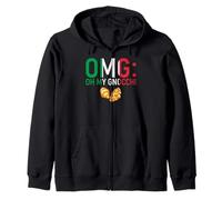 OMG Oh My Gnocchi Italian pour Homme et Femme Sweat à Capuche