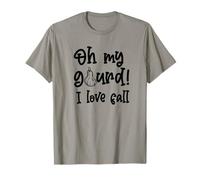 OMG Oh My Gourd I Love Fall Funny Autumn Leaves Meme T-Shirt
