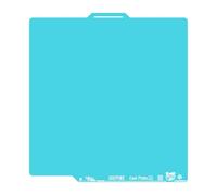 OMG Plaque de construction fraîche avec code QR - Plaque froide PEI lisse pour plate-forme d'impression de laboratoire Bambu, plaque en carbone 257 x 257 mm - Plateau chauffant à forte viscosité pour