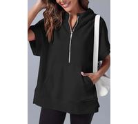 OMG T-shirt à capuche pour femmes Gemellus noir L