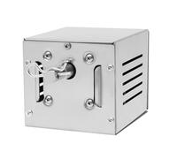 OMGGYER Moteur de barbecue pour tournebroche - 25 W - 80-100 kg - En acier inoxydable - Accessoire universel pour barbecue à cochon de lait, porc de chèvre, poulet