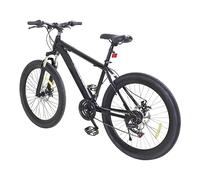 OMGGYER Vélo VTT 26 pouces pour homme, 21 vitesses, en acier au carbone, freestyle, hauteur réglable, avec freins à double disque pour homme/femme/garçon/fille