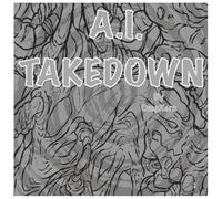 OmgXero Presents: A.I. Takedown, The Coloring Book: A collection of scary and twisted art drawings against Artificial Intelligence, Unleash the nightmare. Finish the corruption.