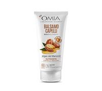 Omia, Balsamo Capelli Eco Bio con Olio di Argan del Marocco, Per Capelli Secchi, Nutriente e Ristrutturante, Adatto ad un Uso Frequente, Senza Siliconi, Dermatologicamente Testato - Flacone da 180 ml