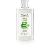 Omia - Dermo Bain Eco Bio avec Aloe Vera du Salento, Savon doux et rafraîchissant, testé dermatologiquement, Formule végétalienne et sans nickel - Testé dermatologiquement - Flacon de 400 ml