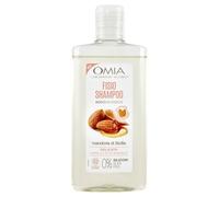 Omia, Fisio Eco Bio Shampooing à l'Amande Sicilienne pour Cheveux et Peau Sensible, Formule Douce, Shampooing pour Lavages fréquents, Sans Silicones, SLES, Flacon de 200 ml