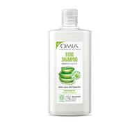 Omia, Fisio Shampoo Eco Bio con Aloe Vera del Salento, Per Capelli Normali, Idratante ed Equilibrante, Adatto ad un Uso Frequente, Senza Siliconi, Dermatologicamente Testato - Flacone da 200 ml