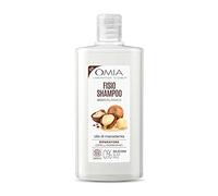 Omia, Fisio Shampoo Eco Bio con Olio di Macadamia, Per Capelli Danneggiati, Riparatore e Ristrutturante, Adatto ad un Uso Frequente, Senza Siliconi, Dermatologicamente Testato - Flacone da 200 ml