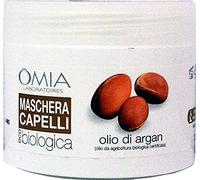 Omia, Maschera per Capelli Eco Bio con Olio di Argan, Trattamento Ristrutturante per Capelli Fragili - 250 ml