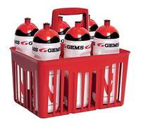 omia Stefanplast 42217 Bottle Holder for 1 Litre Bottle, Red, 30 x 21 x 28 cm