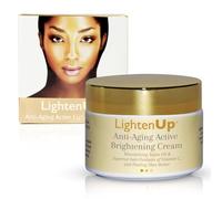 OMIC Lighten-Up Anti-Aging, Skin Brightening Cream - 4.4 fl oz / 100 ml - with Argan Oil and Shea Butter