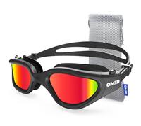 OMID Lunettes de natation, lunettes de natation polarisées P2 pour hommes, anti-buée, pour la natation pour femmes adultes