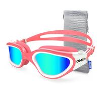 OMID Lunettes de natation, lunettes de natation polarisées P2 pour hommes, lunettes antibuée, lunettes de natation pour adultes et femmes