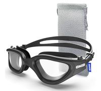 OMID Lunettes de natation P2 confortables anti-buée pour hommes, femmes, adultes, jeunes