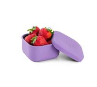 Omie Boîte en silicone étanche avec couvercle - Sans BPA - Passe au lave-vaisselle et au congélateur - Passe au four - 266,5 g