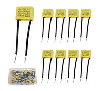 OMIGA 20 Pièces Compensateur Actif led Condensateur Polypropylène | 0.22uF 275V X2 Compensateur Actif LED pour Feux Clignotants Ampoules Condensateur Sécurité