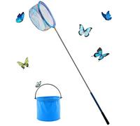 OMIGA Epuisette Peche Enfant Kit Epuisette Aquarium avec Seau Retractable