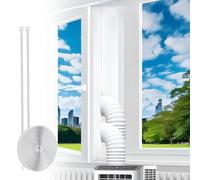OMIGA Kit Calfeutrage Climatiseur 400CM Joint de Fenetre pour ClimatIseur Mobile Installation Facile Utilisé pour Toutes les Unités de Climatisation Mobile et les Séchoirs