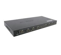 omiinitio 1 entrée 8 sorties HDMI 2.0 Répartiteur HDMI 2.0 Distrificateur 1 x 8 Répartiteur vidéo pour maison et présentations professionnelles Écran multiple