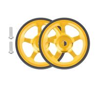 omiinitio 1 paire de roulement de vélo Push Wheel Extension de rack arrière télescopique pour les citadins alliages de haute résistance
