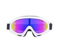 omiinitio 2. Lunettes de neige coupe-vent Rembourrage en mousse respirante et cadre flexible pour snowboard VTT Motocross Lunettes de VTT respirantes