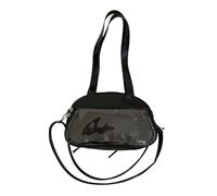 omiinitio Bel Itabag Pour Pin Display PU Cuir Sac à Bandoulière Mode Sac à Main Pendentifs Jolis Noeuds Belles Itabag Cuir PU Mignon Nœuds Pour Pin Display, Noir , pu