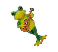 omiinitio Belles figurines de grenouilles pour les jardins en métal frais en plein air Décorations d'art pour la fête des mères ou des grenouilles résistantes aux intempéries La cour familiale