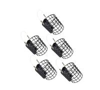 omiinitio Boîte à leurres de pêche multifonctionnelle Mécanisme de rotation complet pour les arêtes de capture dans différents environnements Cage d'appât en métal durable pour la pêche