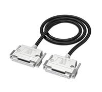 omiinitio Câble DB37 37 broches Noyaux Câble d'extension blindé 26AWG Fil avec broche plaquée or pour une excellente connexion 1M/1 5M/2M/5M