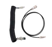 omiinitio Câble spirale pour claviers mécaniques USB C vers USB A pour une meilleure configuration de bureau et gestion des câbles Ports amovibles