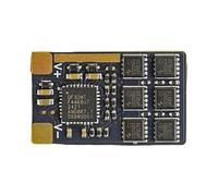 omiinitio Contrôleur de vitesse miniature 6-26 V AM32 ESC 2-6S 40 A 32 bits Démarrage pour drones FPV Commande de moteur intégrée