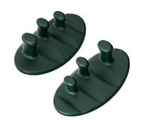 omiinitio Coussinets antidérapants pour la salle de sport Poignées en caoutchouc respirant pour la musculation, les tractions et l'entraînement avec haltères Support ergonomique des poignées de levage