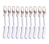 omiinitio Embouts de traction pour fermetures éclair en métal Mécanisme de changement rapide Utilisation quotidienne Accessoires de voyage Kit de réparation Fermetures éclair de voyage