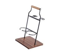 omiinitio Étagère à verres à vin créative à suspendre Armoire à vin Présentoir Simple Étagère haute en verre à pied Décoration de la maison Facile à utiliser Support de verre