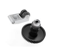 omiinitio Imprimante 3D V1.2 Kit d'engrenages avec revêtement pour imprimante 3D P1P Impression 3D Roue dentée Améliore la durée des filaments
