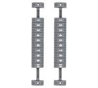omiinitio Lot de 2 indicateurs de score - 10 chiffres - Pour tableau de football standard - Accessoires pour tableau de foosball standard