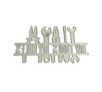 omiinitio Mes outils Mes règles - En acier au carbone - Pour la fabrication de cartes, le scrapbooking, les marque-pages, etc