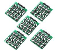 omiinitio Module clavier compact 4 x 4 matrices Commutateur 16 touches pour projets d'intégration Raspberry Microcontrôleur
