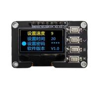 omiinitio Module d'écran OLED de 0 96 pouces 128 x 64 pixels Contraste élevé vers les matrices 4 interfaces clés pour systèmes embarqués Écran OLED pour l'électronique portable