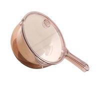 omiinitio Panier de nettoyage avec trou de drainage Structure double couche Tamis en plastique de qualité alimentaire Accessoires de cuisine Bac de rangement de cuisine peu encombrant