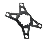 omiinitio Pédalier de vélo Adaptateur de pédalier 110 3 boulons vers 4 boulons Conversion Alliage d'aluminium Bras de manivelle Plateau Alliage d'aluminium Pédalier Vélo Pédalier