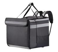 omiinitio Sac à dos de livraison isolé de qualité commerciale avec plan en couches résistant à la chaleur pour la fourniture de pizzas d'affaires en plein air camping pizza